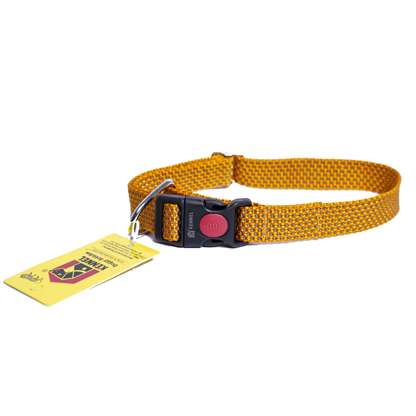 Kennel Premium All Over Reflective Nylon Click Lock Collar (W = 1/2")