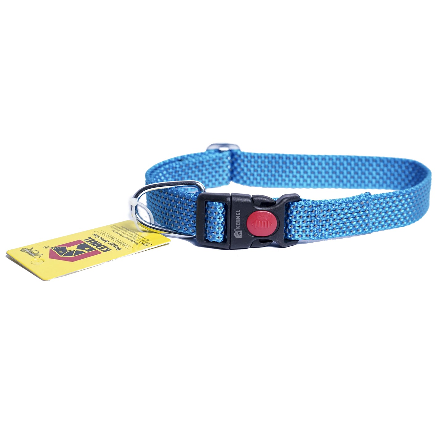 Kennel Premium All Over Reflective Nylon Click Lock Collar (W = 1/2")