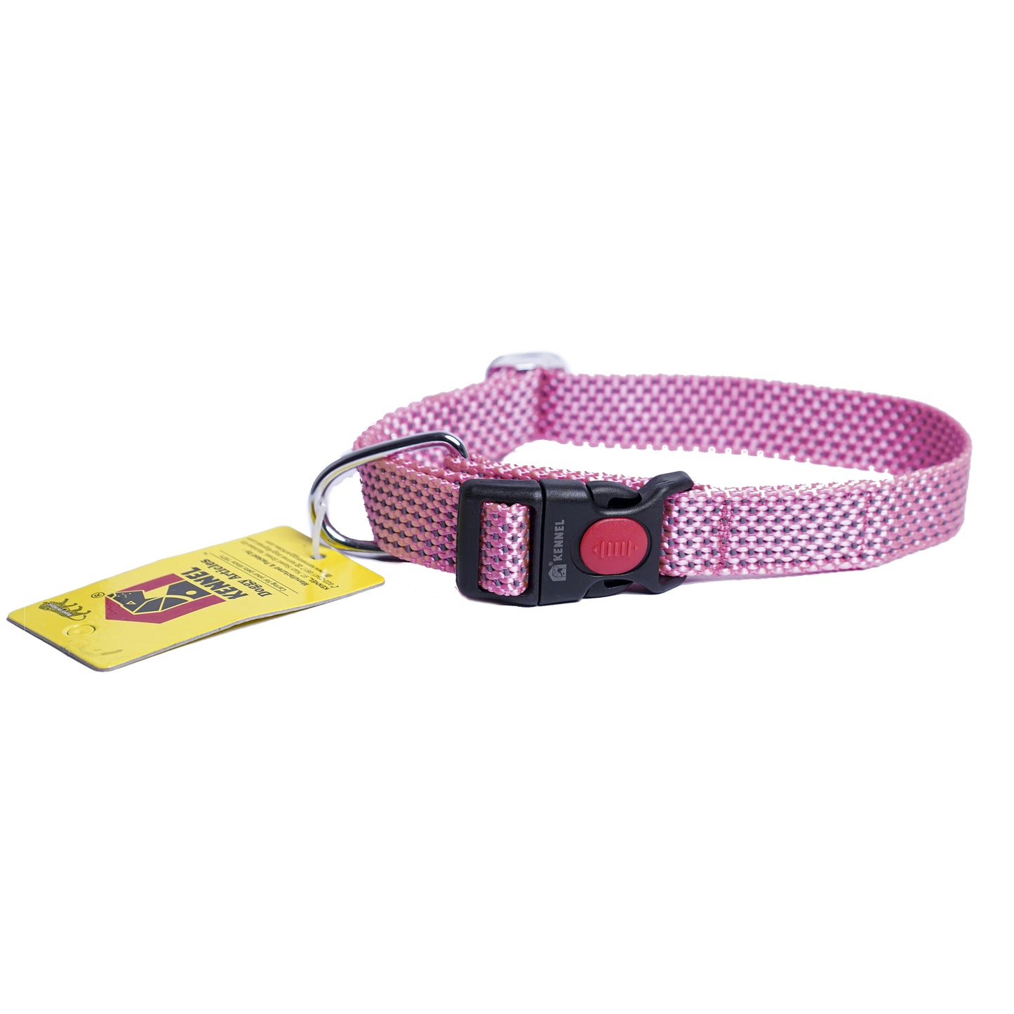 Kennel Premium All Over Reflective Nylon Click Lock Collar (W = 1/2")