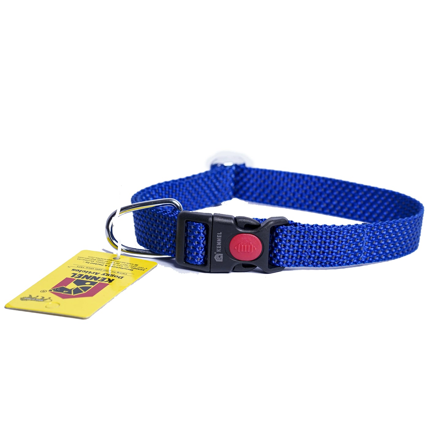 Kennel Premium All Over Reflective Nylon Click Lock Collar (W = 1/2")