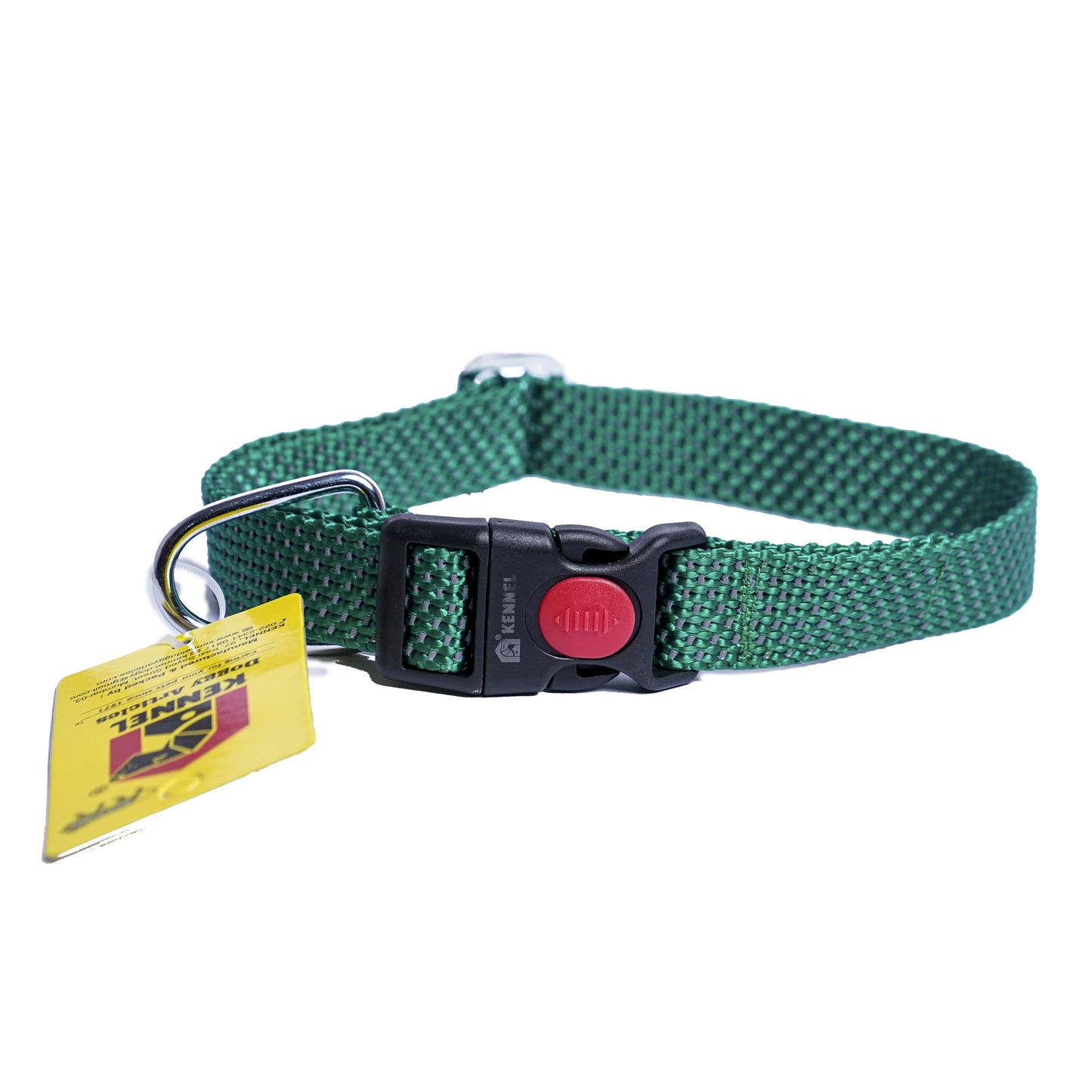 Kennel Premium All Over Reflective Nylon Click Lock Collar (W = 1/2")