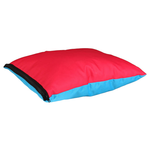 Gigwi Red & Blue Canvas TPR Soft Bed