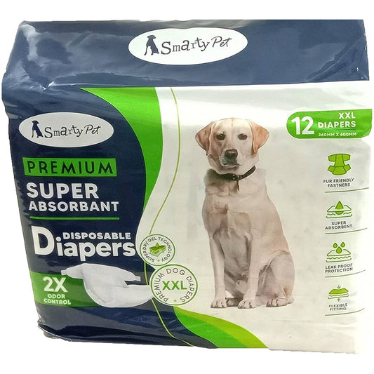 Smarty Pet Premium Super Absorbant Disposable Diapers