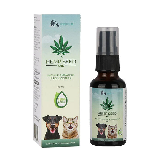 Wiggles Hemp Seed Oil For Dogs & Cats