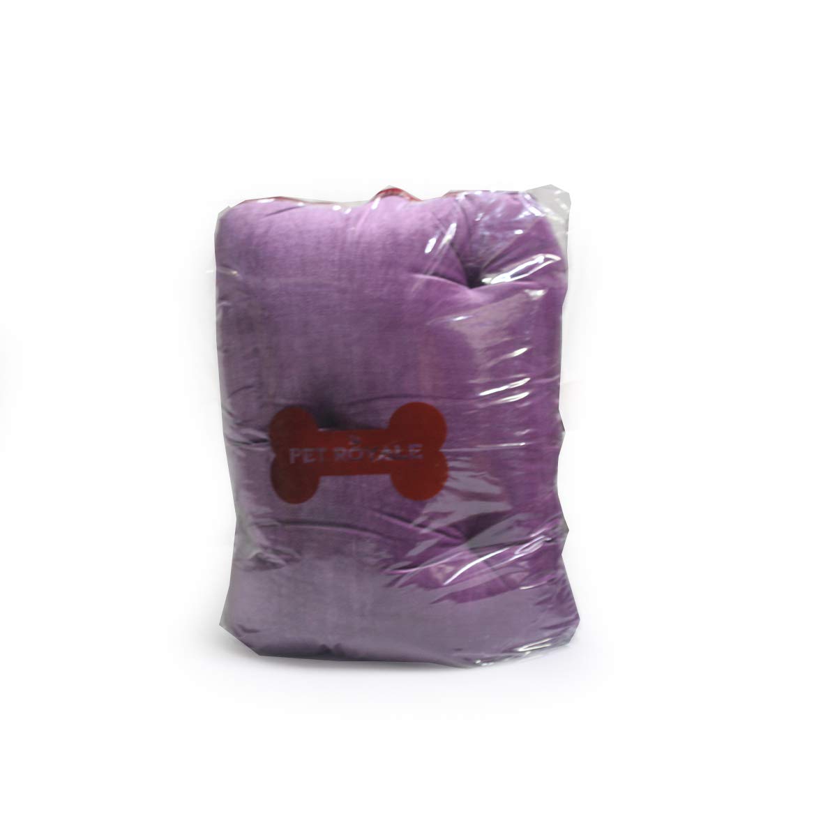 Grey Purple - Pet Royale Velvet Cat Bed