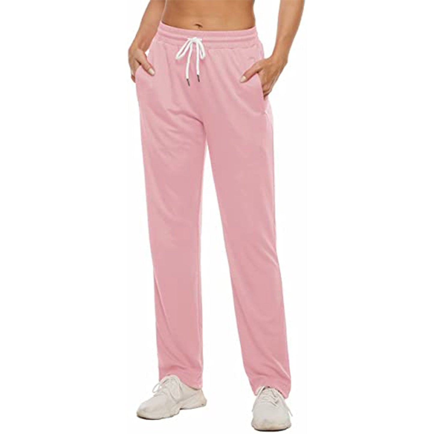 Azlax Womens Cotton Jersey Cotton Track Pants