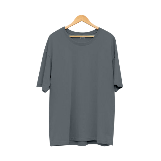 Azlax Dark Grey 100% Cotton Unisex Tshirts