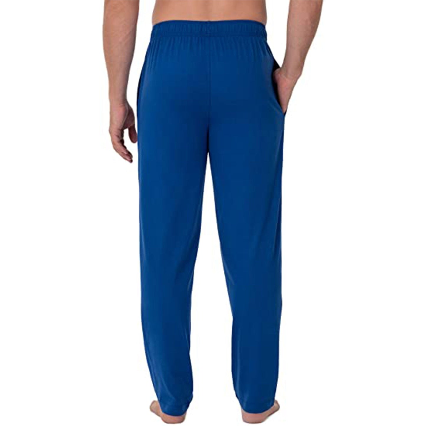 Azlax Mens Cotton Jersey Cotton Track Pants