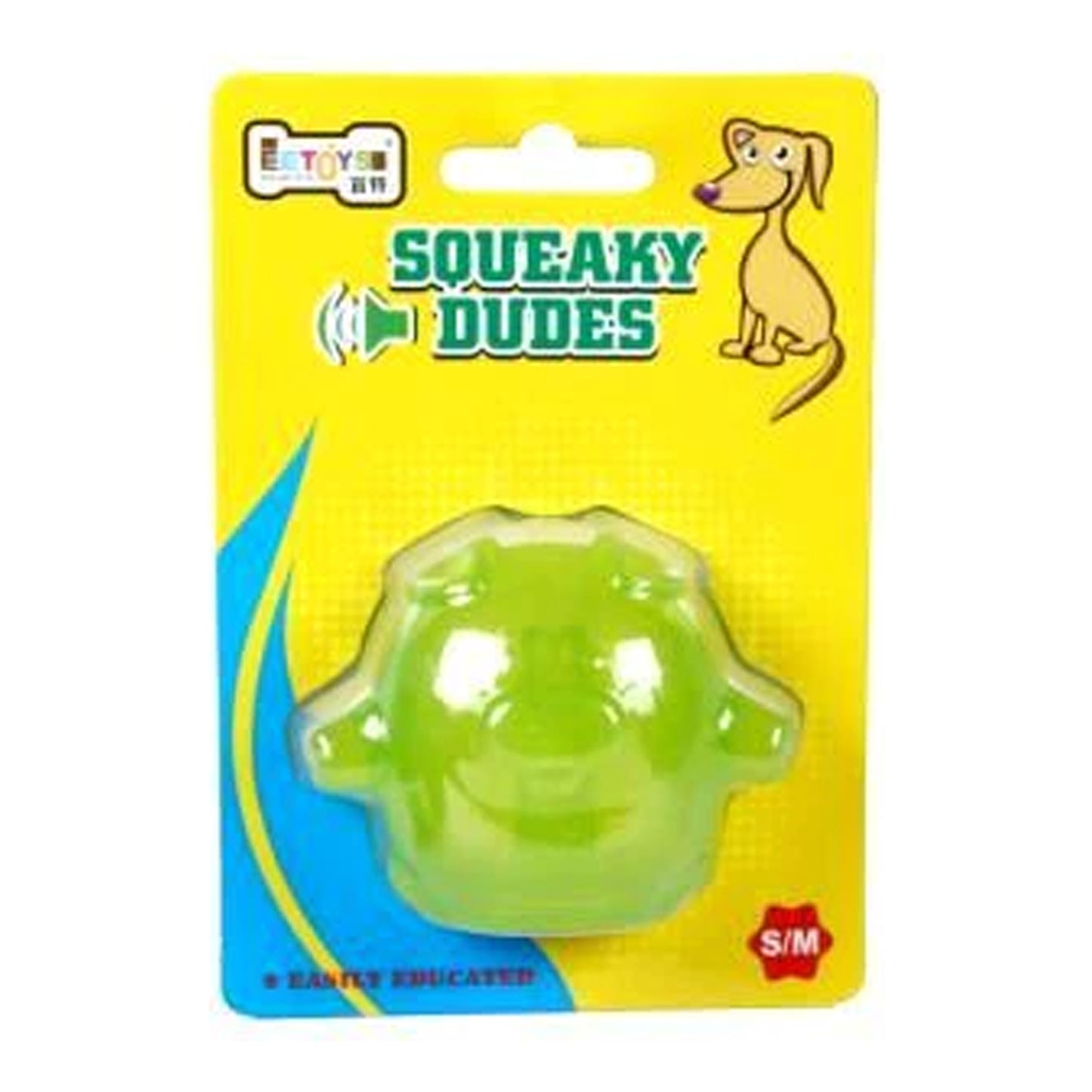 EE Toys Squeaky Dudes Pig Toy