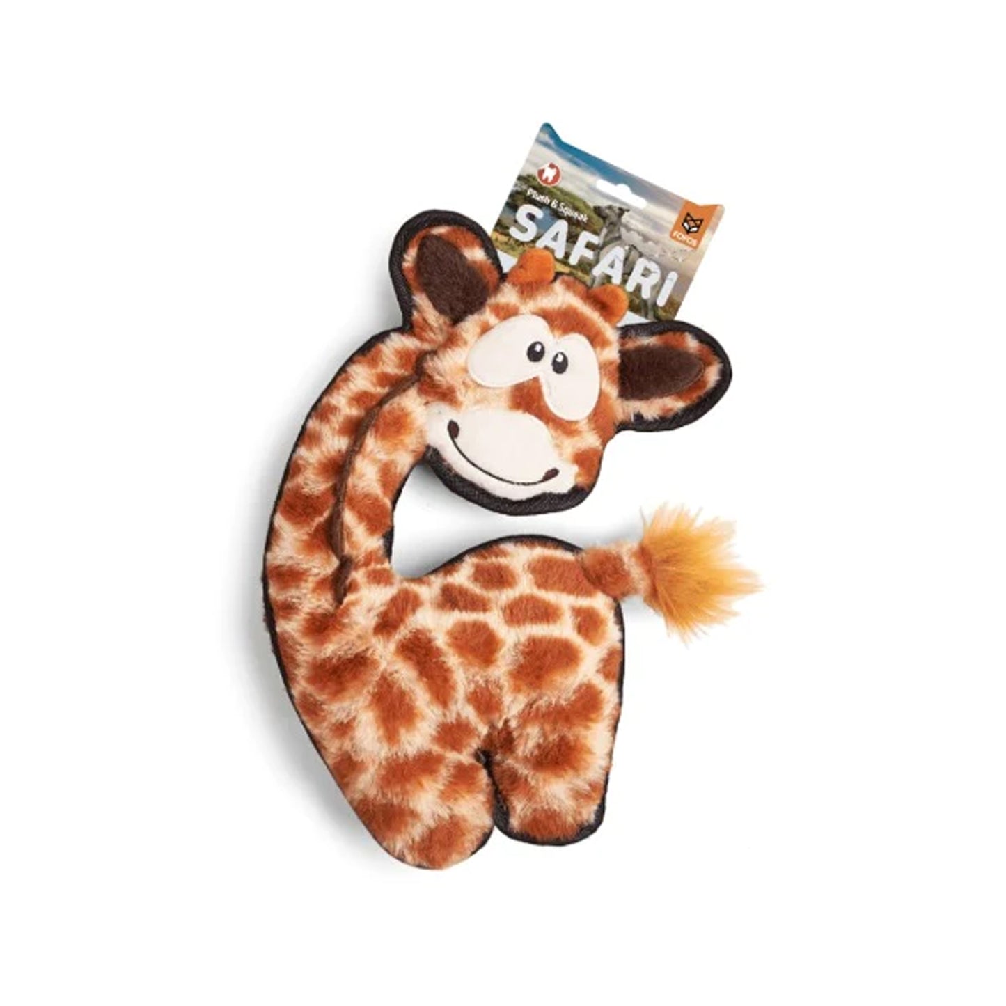 Fofos Safari Line Giraffe Dog Toy