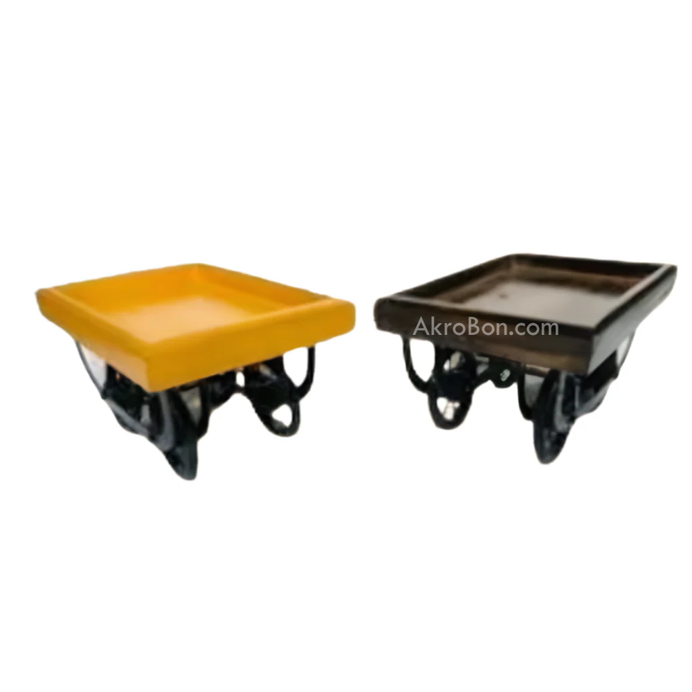 Thela Cart Wheel Wooden Tray