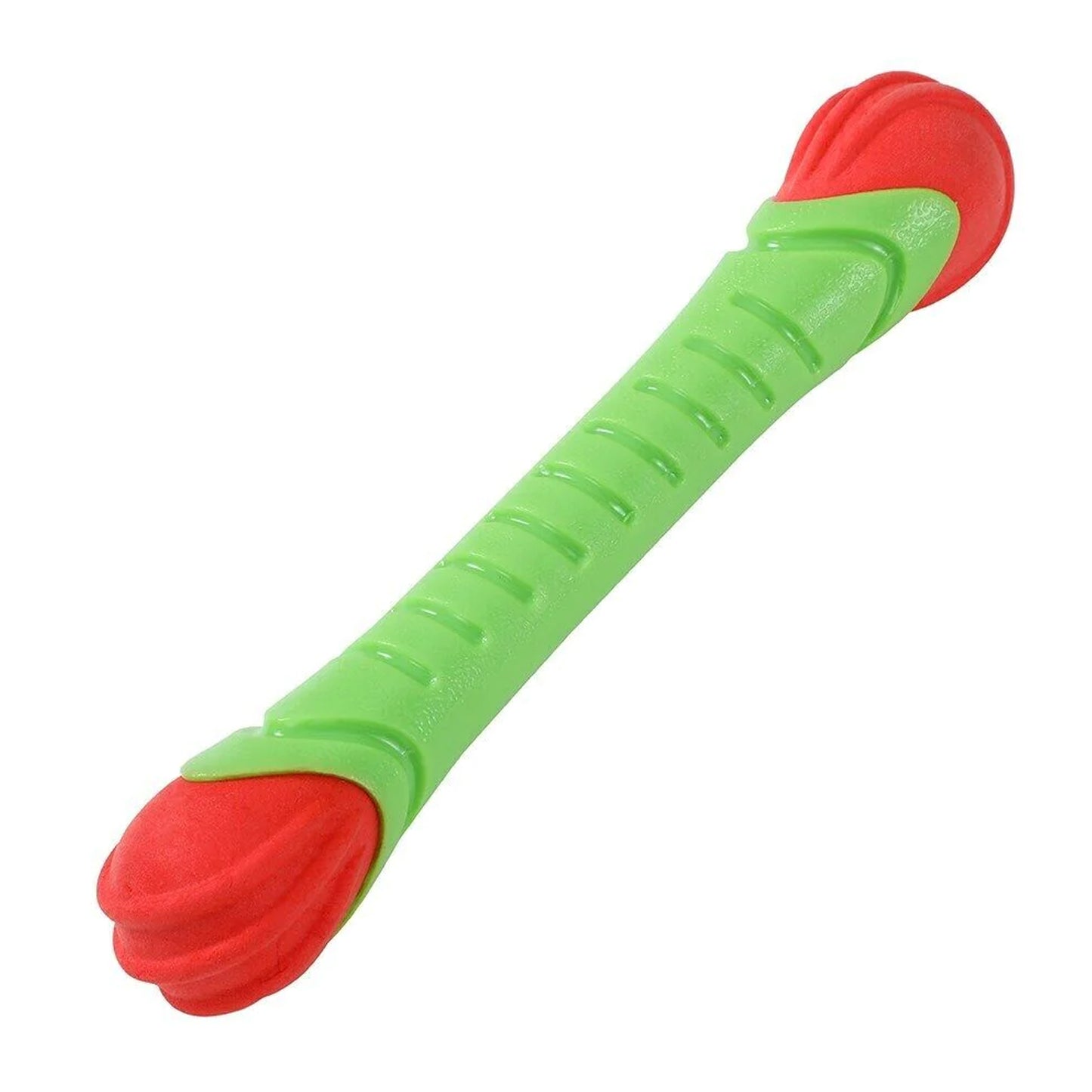 Holypaws Dura Chew Short Stick Toy With Floting TPR Squeaker Baton