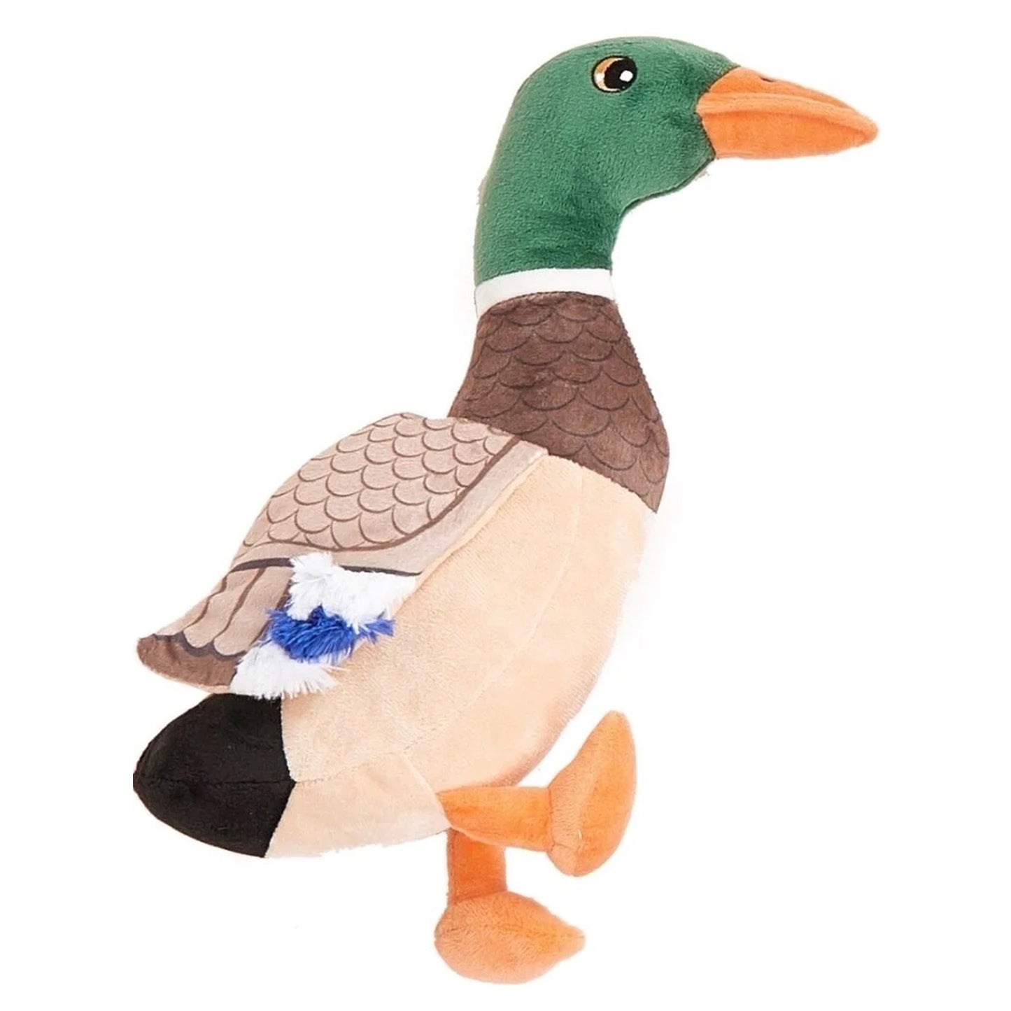 Fofos Plush Wild Duck Dog Toy