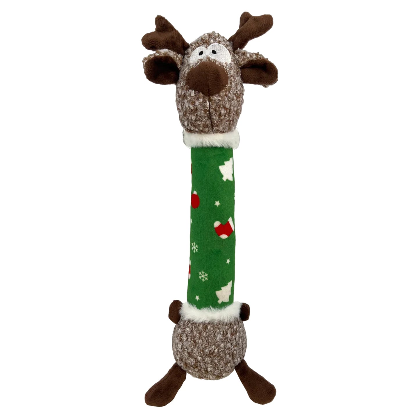 Kong Holiday Shakers Luvs Reindeer Dog Toy