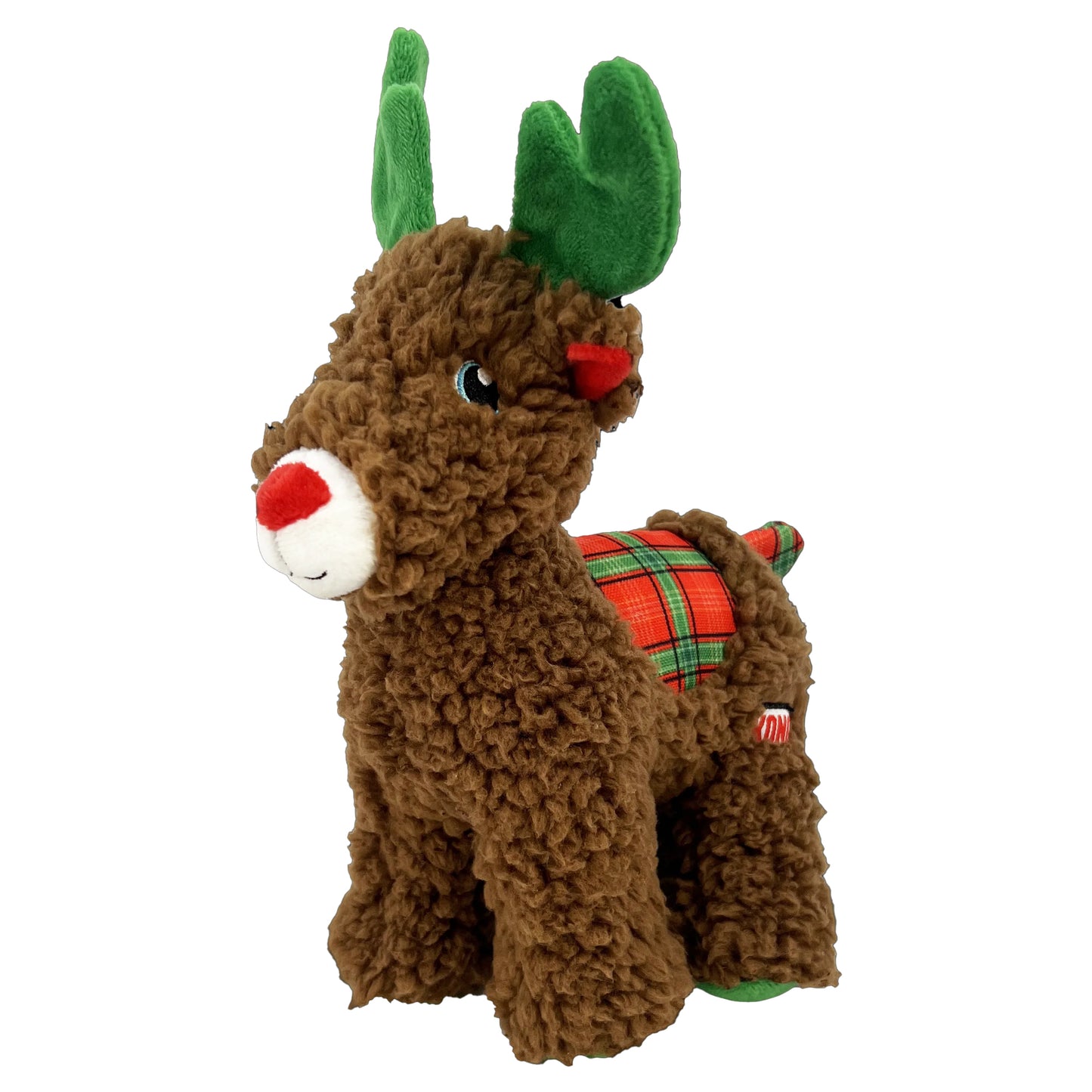 Kong Holiday Sherps Reindeer Dog Toy