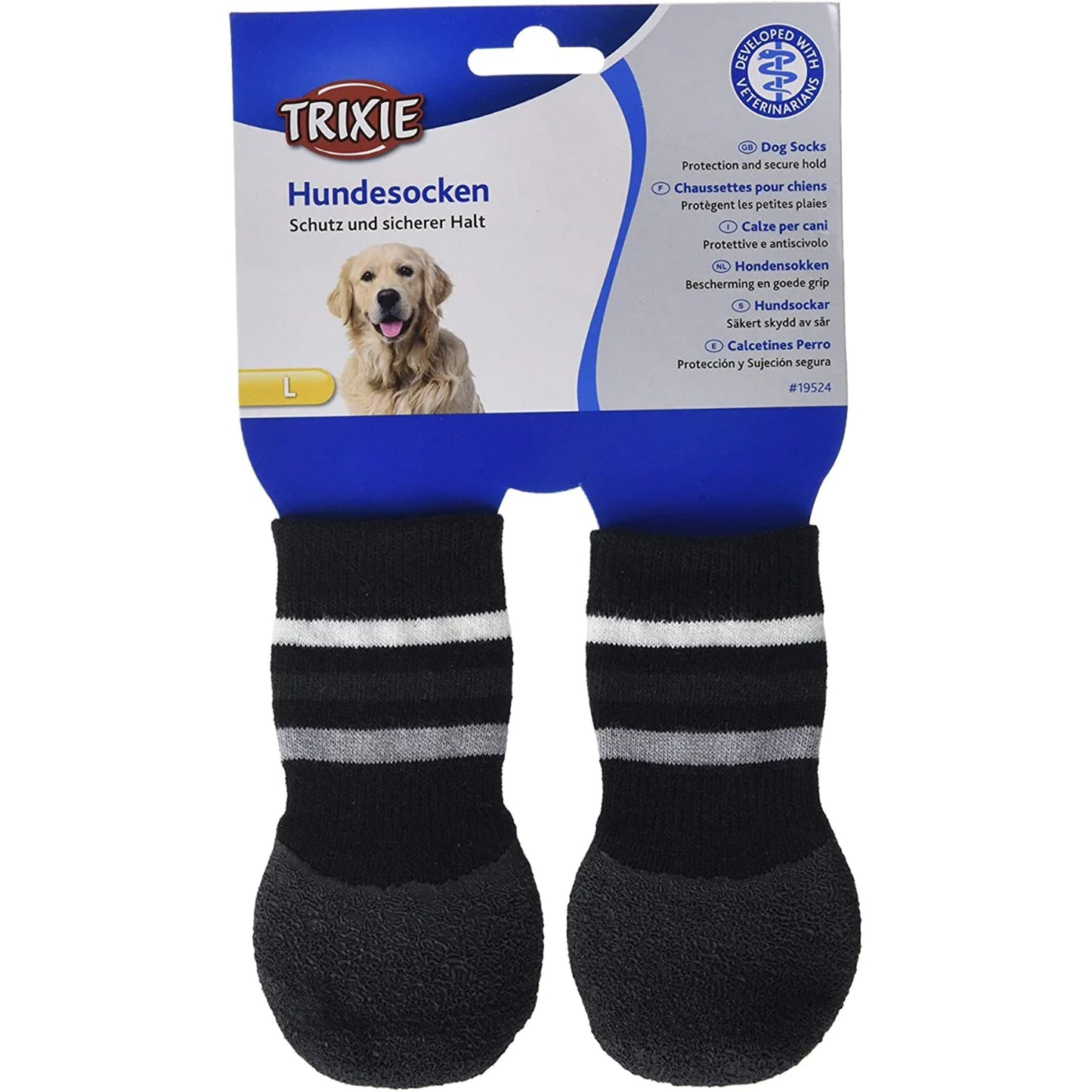 Trixie Hundesocken Non - Slip Dog Socks With Rubber Coating