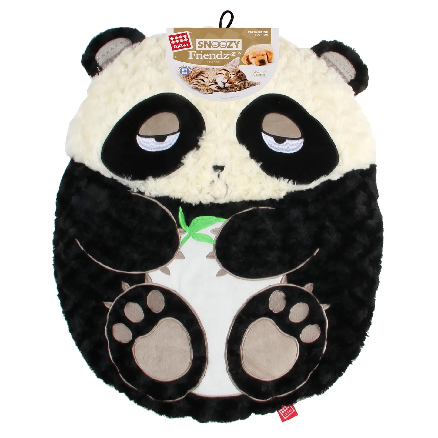 Gigwi Snoozy Friendz Panda Pet Sleeping Cushion