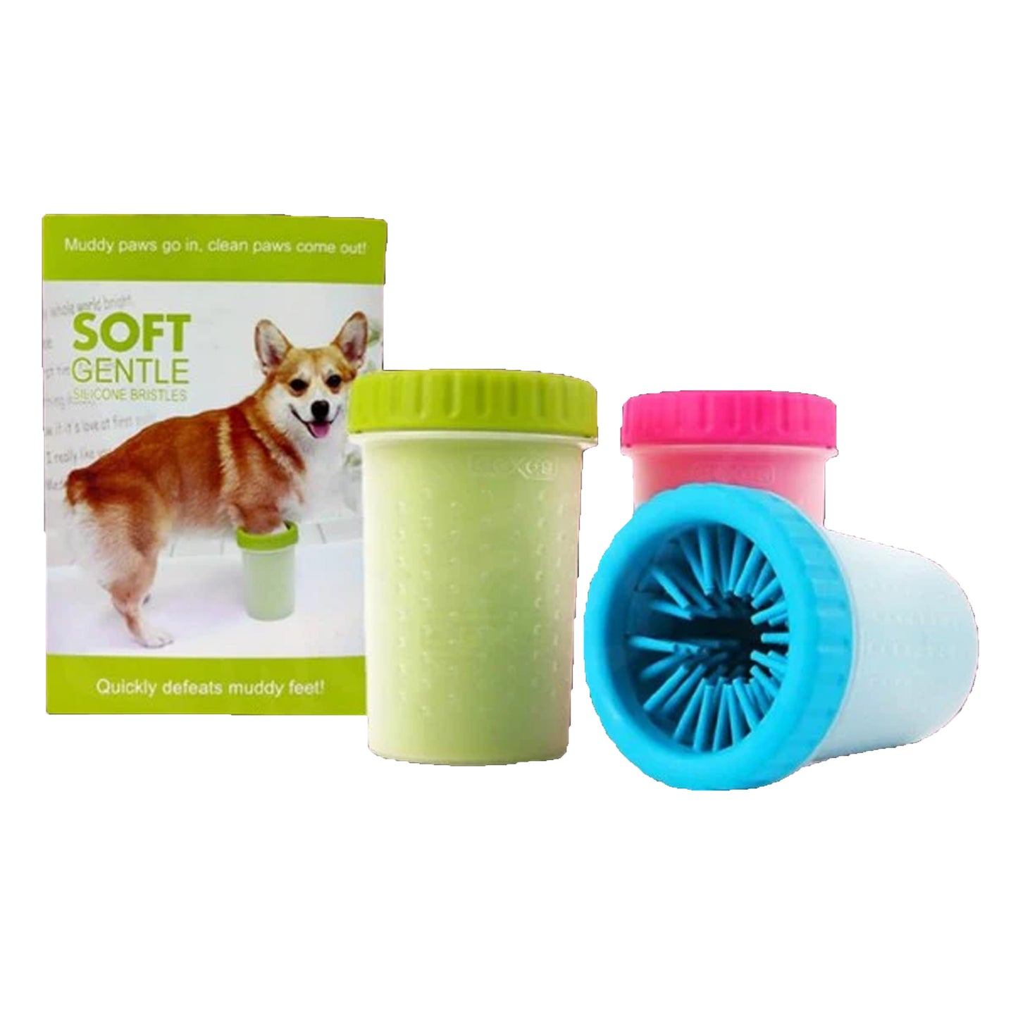 Smarty Pet Paw Cleaner & Washer Cup With Silicone Bristles