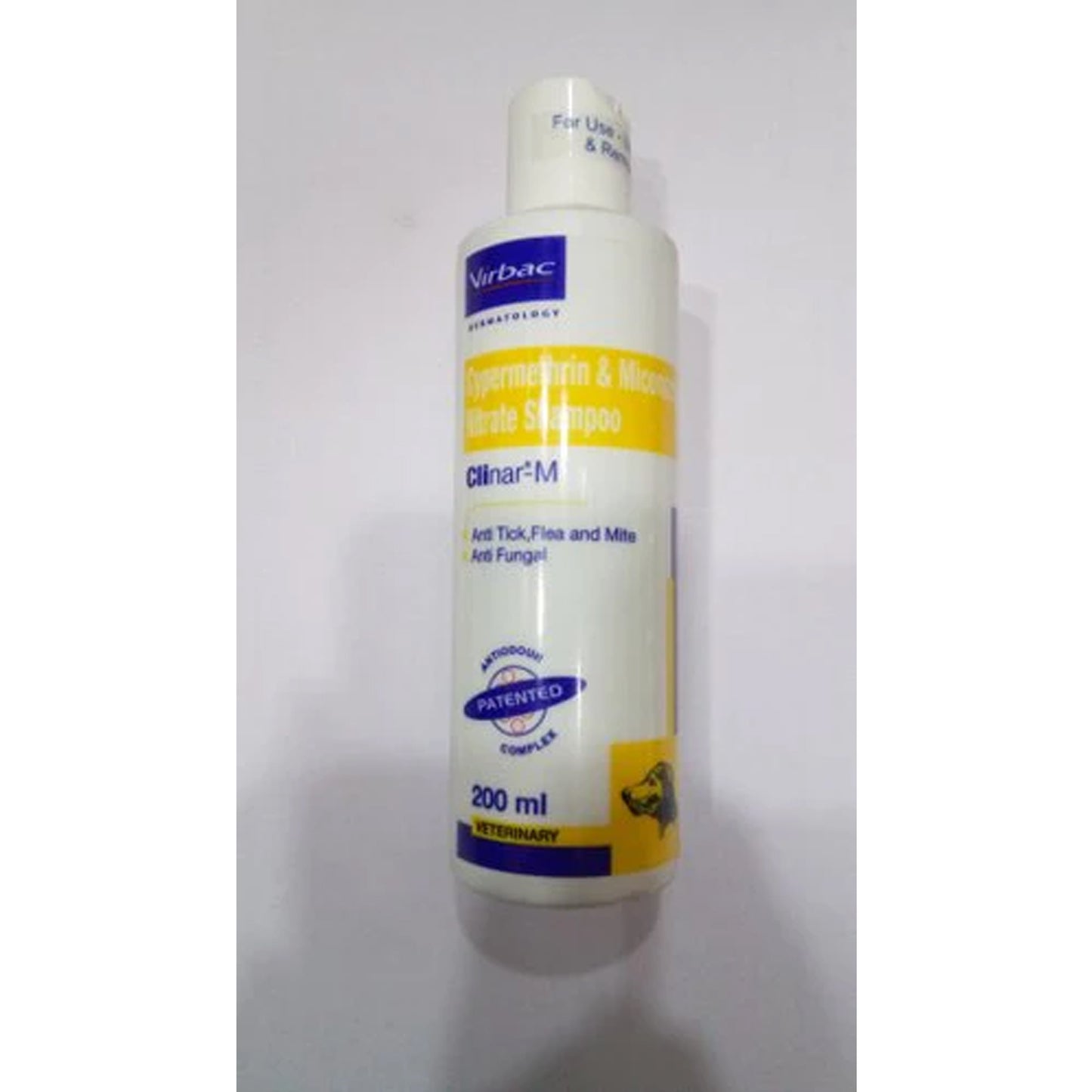 Virbac Clinar-M Anti Tick, Flea And Mite Shampoo