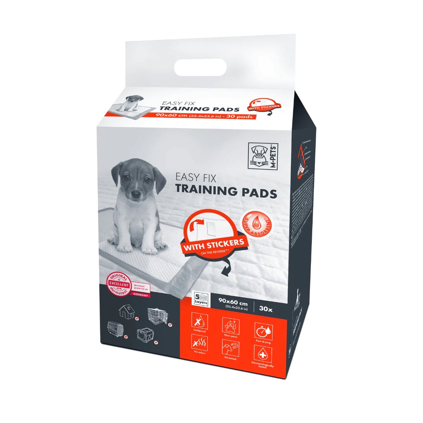 M-Pets Easy Fix Puppy Training Pads 90 X 60cm