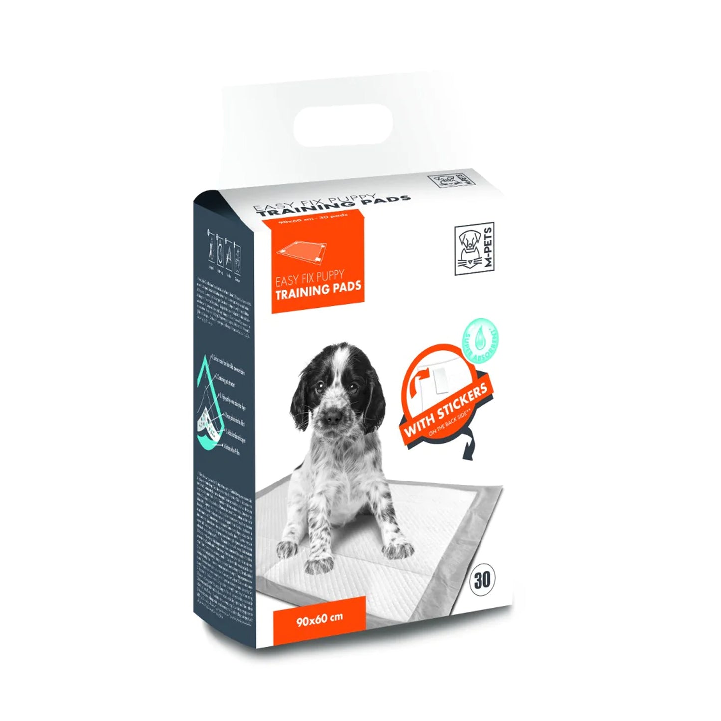 M-Pets Easy Fix Puppy Training Pads 90 X 60cm