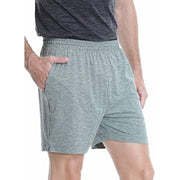 Azlax Grey Mens Shorts