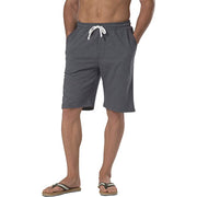 Azlax Grey Mens Shorts