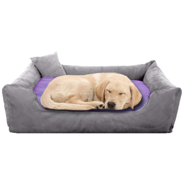 GreyPurple - Pet Royale Big Dog Bed