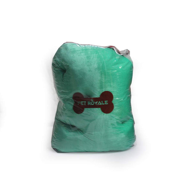 Grey Green - Pet Royale Velvet Cat Bed