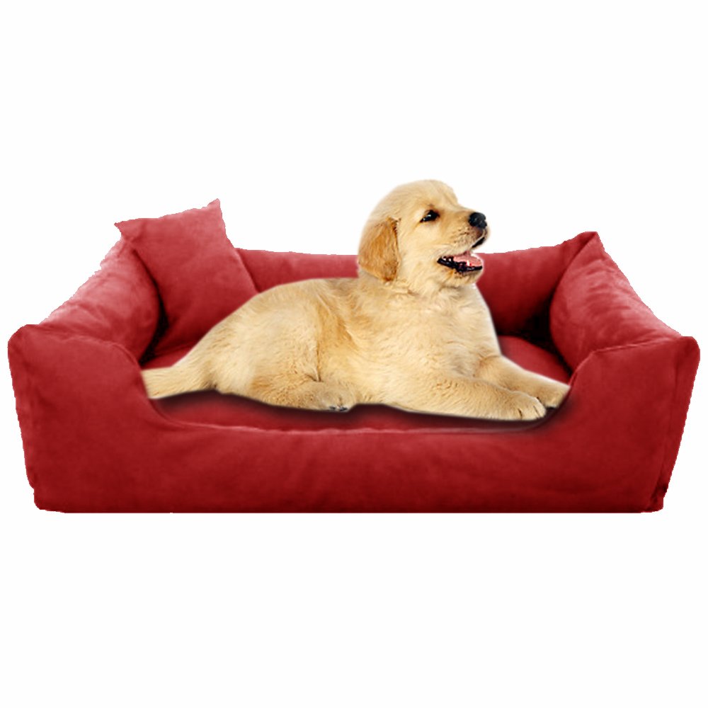 Red - Pet Royale Small Dog Bed