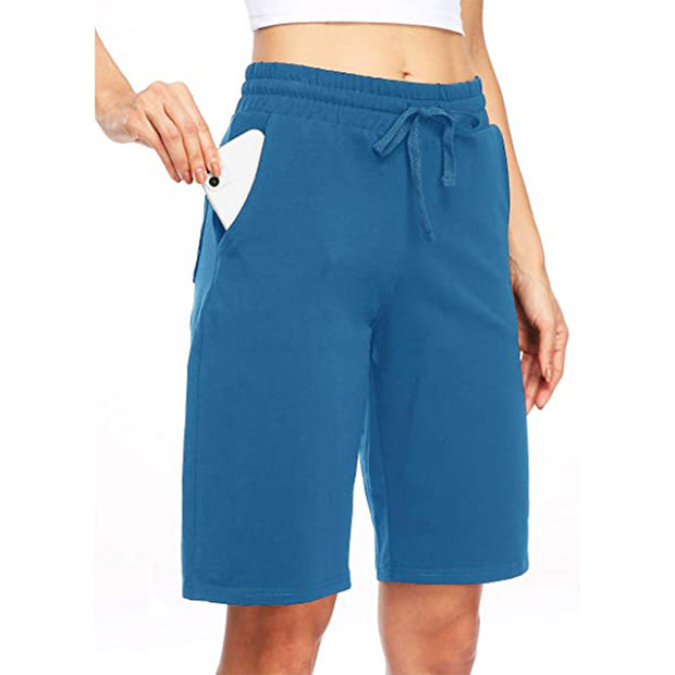 Azlax Womens Shorts Blue