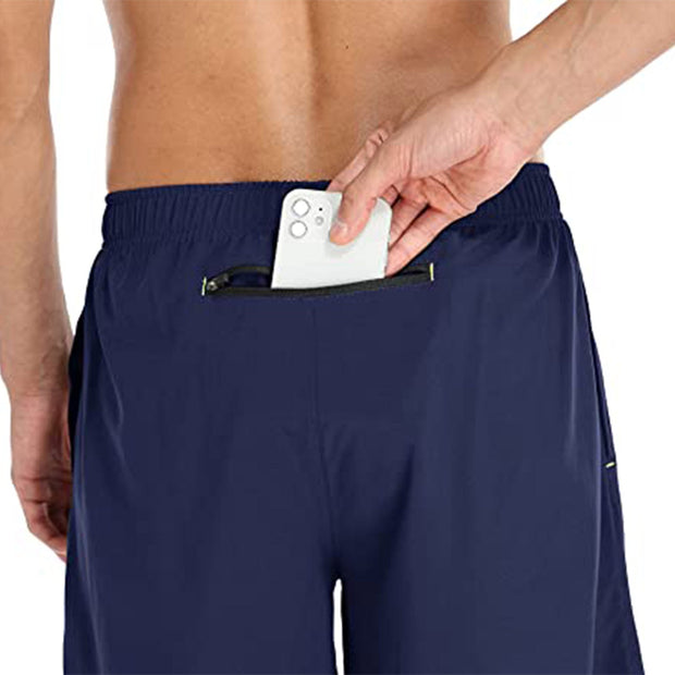 Azlax Mens Shorts Navy