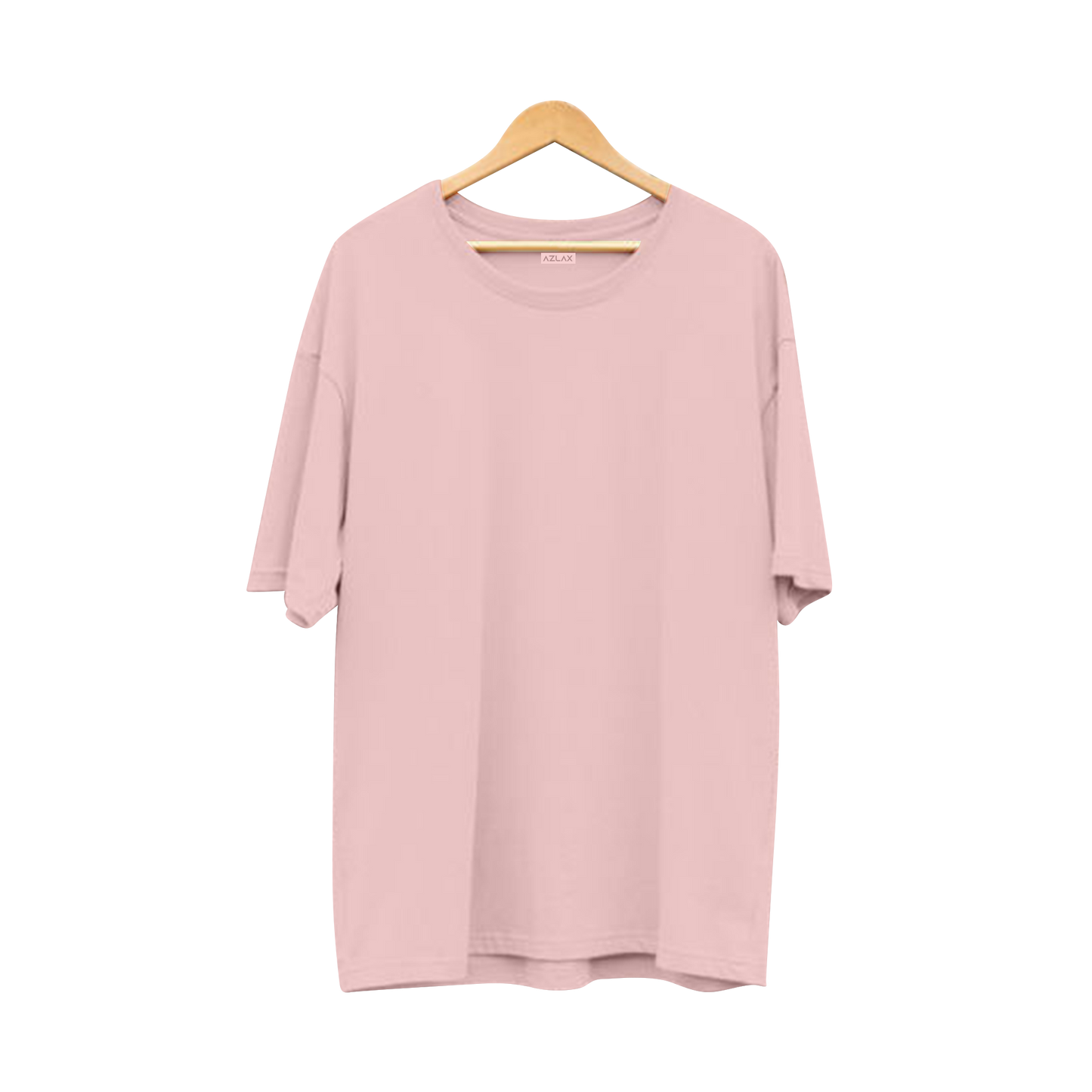 Azlax Light Pink 100% Cotton Unisex Tshirts