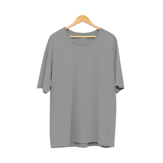 Azlax Light Grey 100% Cotton Unisex Tshirts