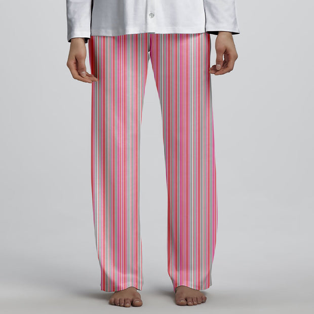 Pink Stripes 100% Cotton Pajama Pants