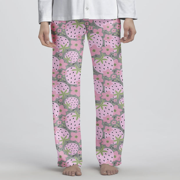 Berry 100% Cotton Pajama Pants