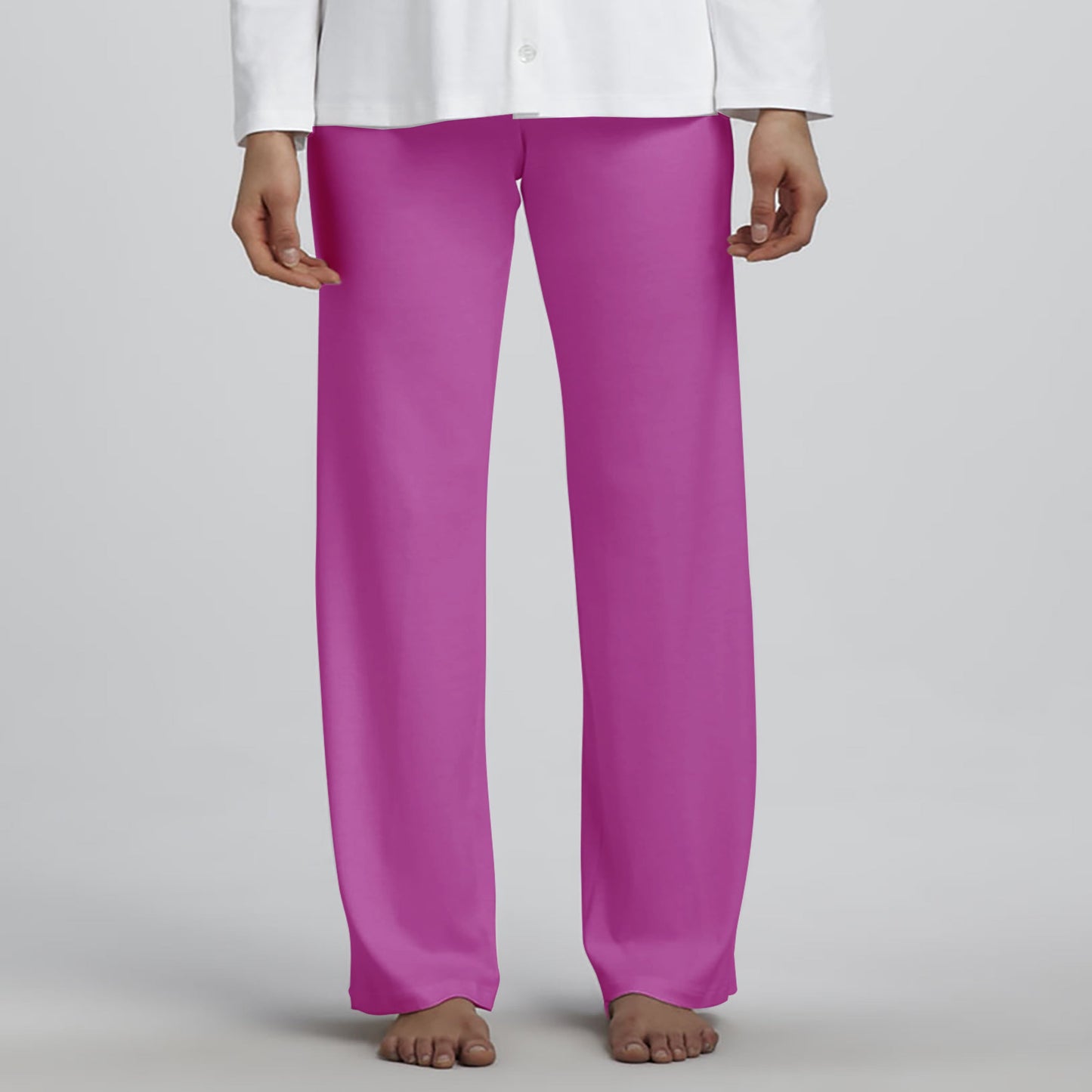 Pink 100% Cotton Pajama Pants