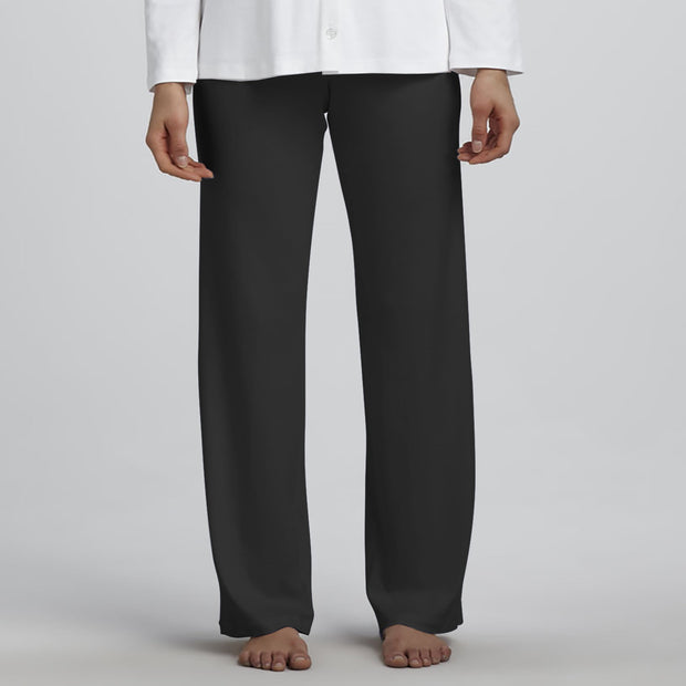 Black 100% Cotton Pajama Pants