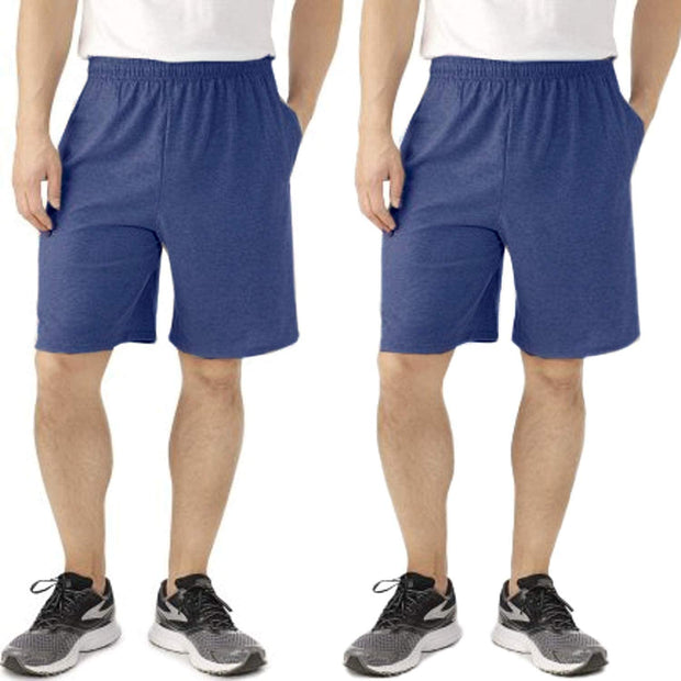 Azlax Mens Shorts Royal Blue - Set of 2