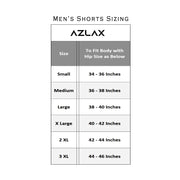 Azlax Mens Shorts Dark Green